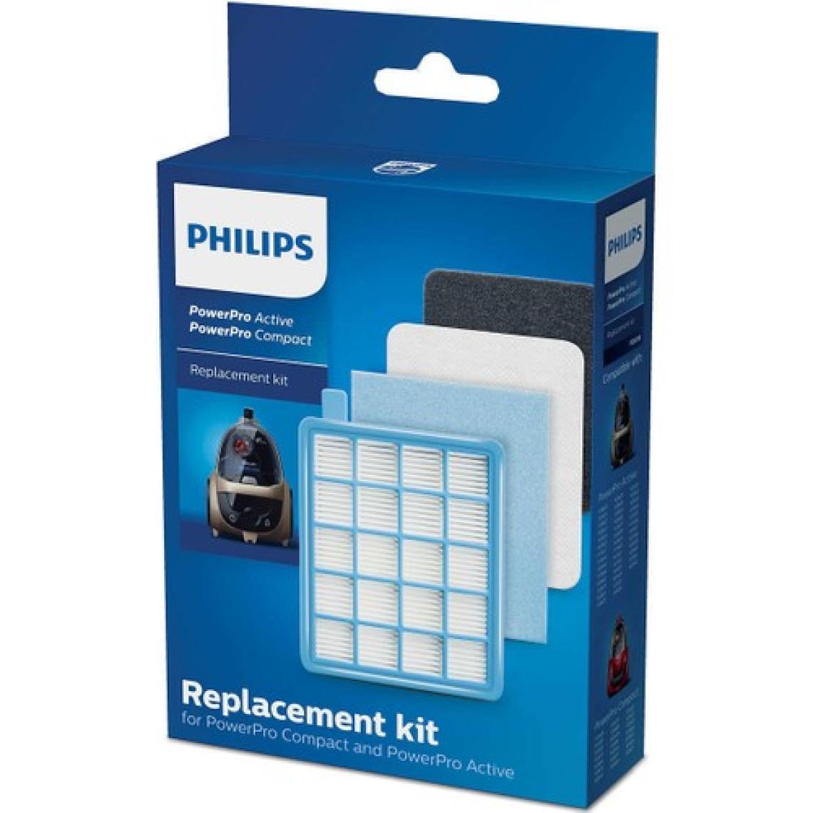 Philips Fc 8632 8633 Power Pro Hepa Filtre Seti