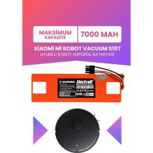 Electroll Xiaomi Mi Robot Vacuum S10t Batarya (MAKSİMUM KAPASİTE) 7000mah Robot Süpürge Pil Stfcr01sz