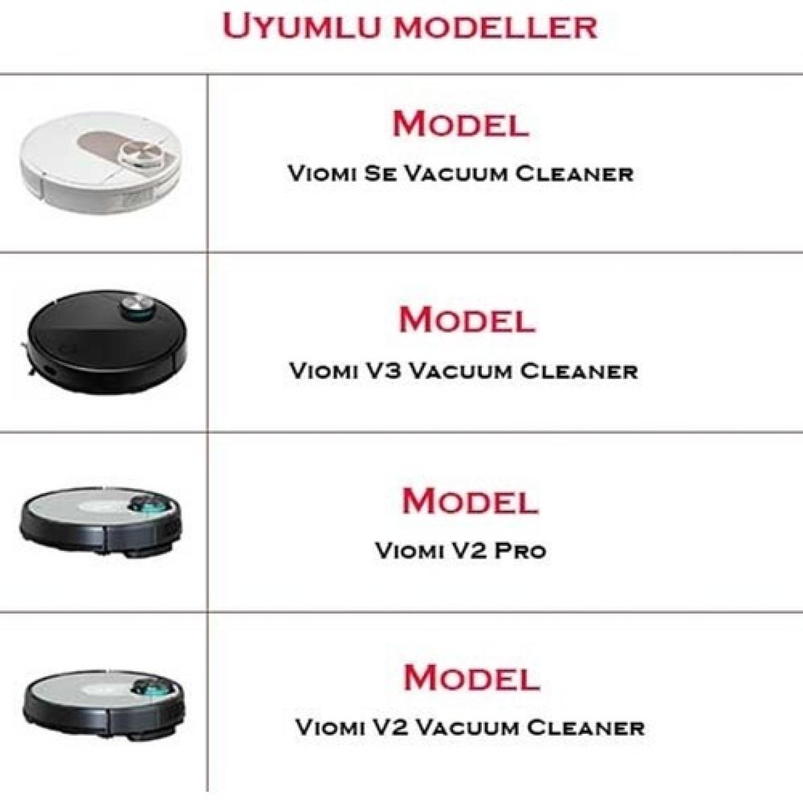 Xiaomi Mi Robot Vacuum Mop Pro Uyumlu 2'li Yan Fırça
