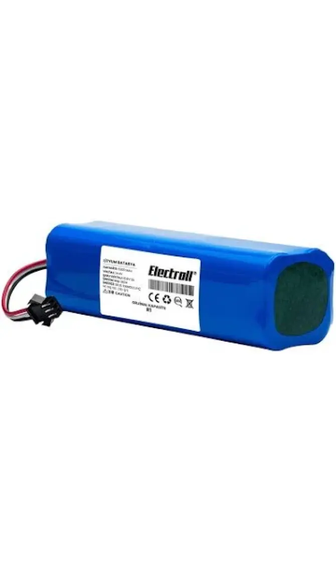 Electroll Lydsto R1 Vacuum Uyumlu Batarya (Orjinal Kapasite) 14.4V 5200MAH Pil Robot Süpürge Bataryası Değişim