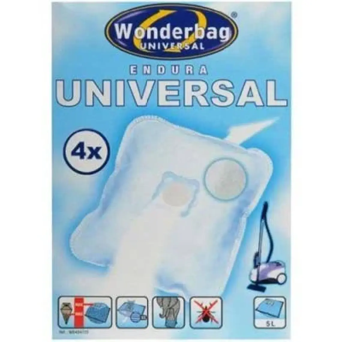 Rowenta Wonderbag Universal Anti-Alerji Toz Torbası ( 1 Pakette 4 Adet)