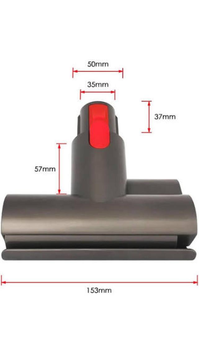 FilterHauz Dyson Mini Türbin Mite Başlığı - V7 V8 V10 V11 V15 Uyumlu Mite Başlık