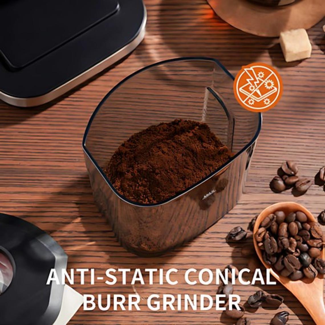 Vosco Dijital Espresso Kahve Değirmeni ve Öğütücü