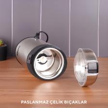 Umıe KB-U52 65G Kapasiteli Pazlanmaz Çelik 160W Kahve ve Baharat Öğütücü