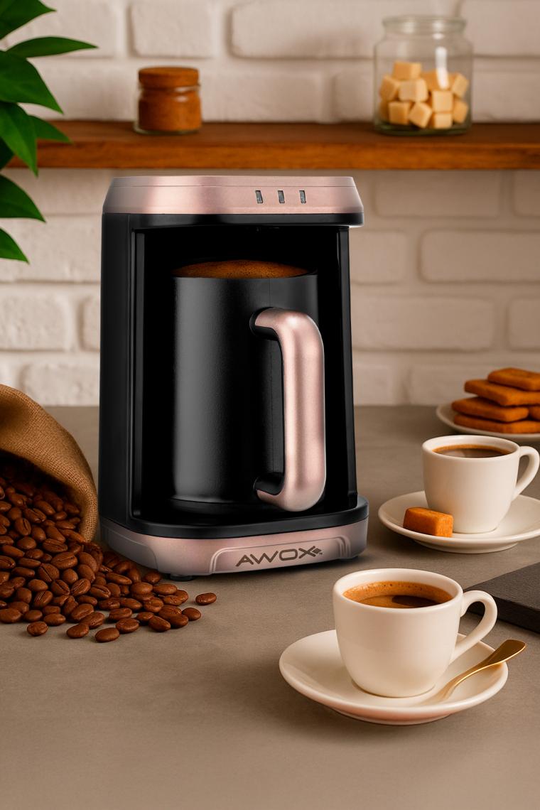 Awox Rosegold Kafija Kahve Makinesi Kafija