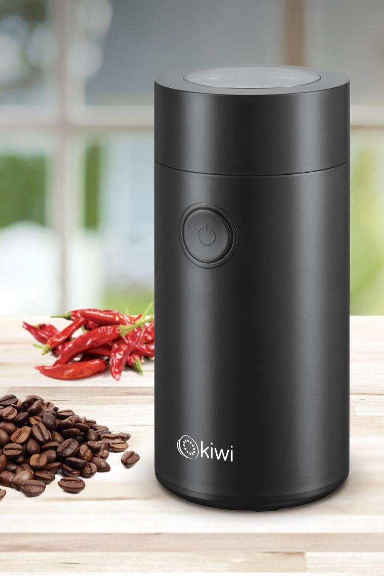 Kiwi Kpsg 4820 Kahve ve Baharat Öğütücü Siyah