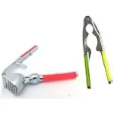 Evefix Metal Pense Tipi Fındık Ceviz Kıracağı Ve Sarımsak Ezici Set