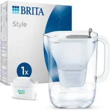 BRITA Style XL 1x Maxtra Pro All-in-1 Filtreli Su Arıtma Sürahisi - Gri 3,5 lt