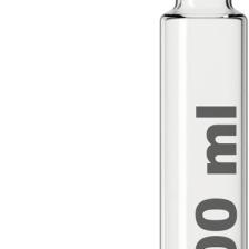 Afracam 100 cc Şeffaf Dorika Sızdırmaz Siyah Kapaklı 100 ml Yuvarlak Cam Şişe 1 Adet