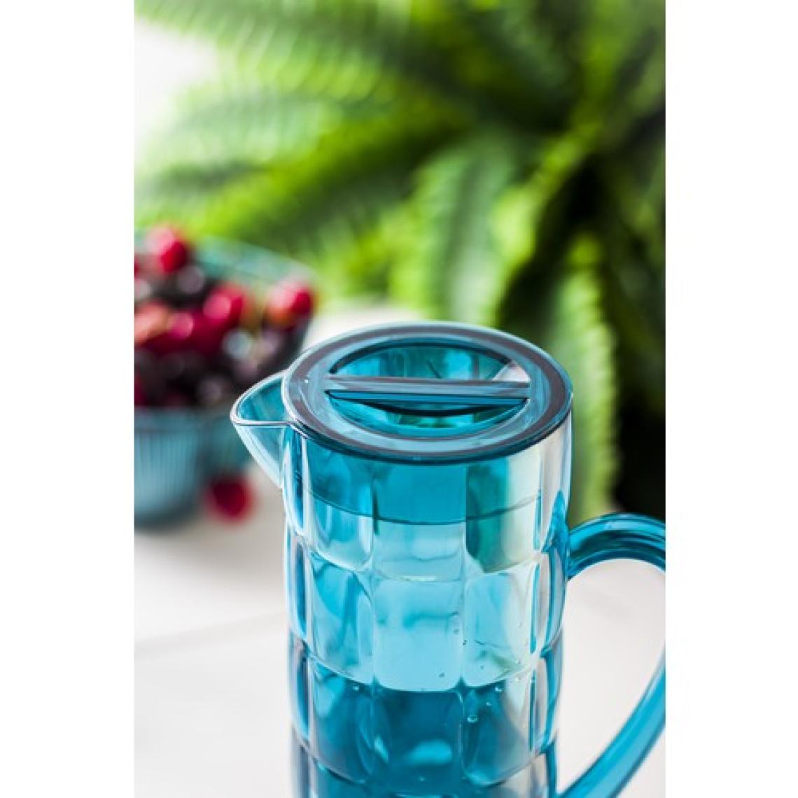 EW's Kitchenware Arkilik Allegra 1,5 Lt Aquamarin Sürahi (Buzdolabı Kapak Rafına Sığar)