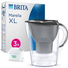 BRITA Marella XL 3x Maxtra Pro All-in-1 Filtreli Su Arıtma Sürahisi - Grafit 3,5 lt