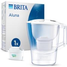 BRITA Aluna Cool 1x Maxtra Pro All-In-1 Filtreli Su Arıtma Sürahisi - Beyaz 2,4 lt