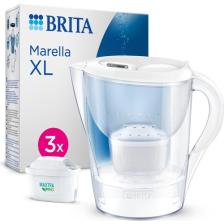 Brıta Marella XL ''3x Maxtra Pro All-İn-1 Filtreli'' Su Arıtma Sürahisi - Beyaz