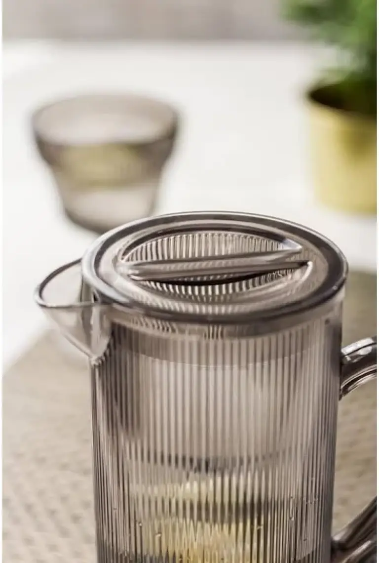EW's Kitchenware EW's Kitchenware Akrilik Barok Füme Sürahi 1.5 Lt
