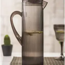 EW's Kitchenware EW's Kitchenware Akrilik Barok Füme Sürahi 1.5 Lt