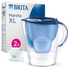 BRITA Marella XL 2x Maxtra Pro All-In-1 Filtreli Su Arıtma Sürahisi - Mavi 3,5 lt