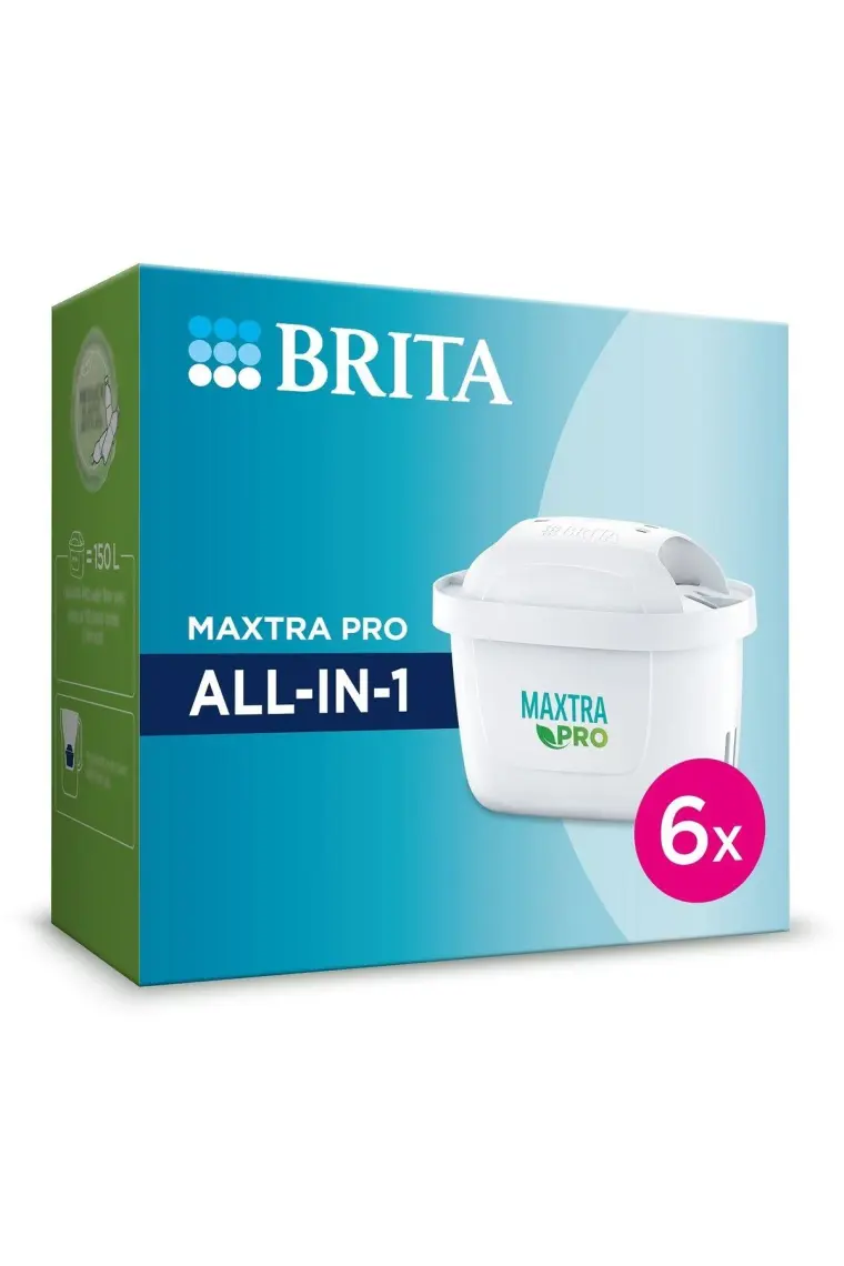 BRITA Maxtra Pro All-In-1 Yedek Su Arıtma Filtresi 6'lı