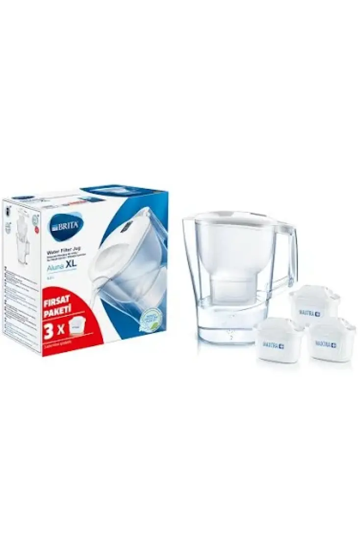BRITA Aluna XL Filtreli Su Arıtmalı Sürahi - Beyaz