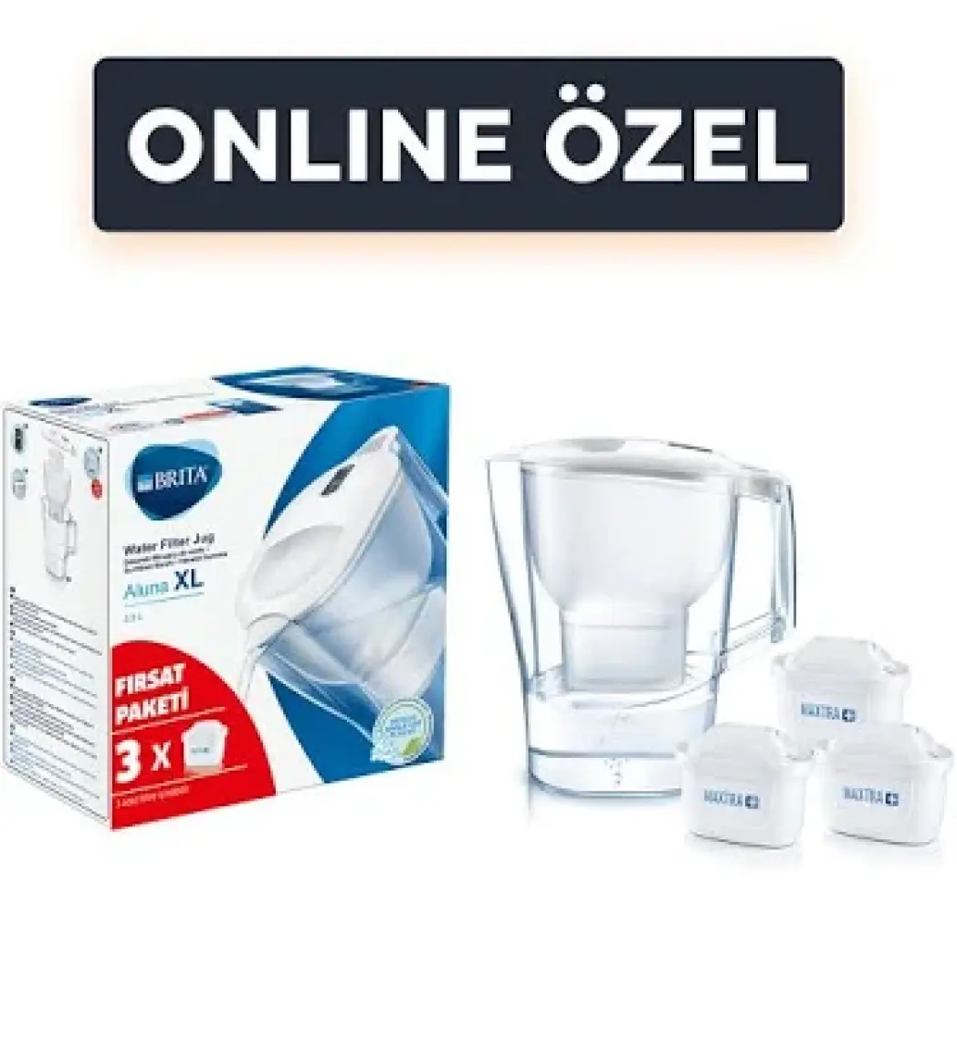 BRITA Aluna XL Filtreli Su Arıtmalı Sürahi - Beyaz
