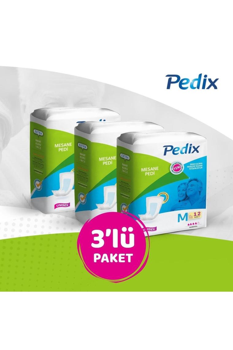 Mesane Pedi Unısex Orta Boy Medıum (M) 36 Adet