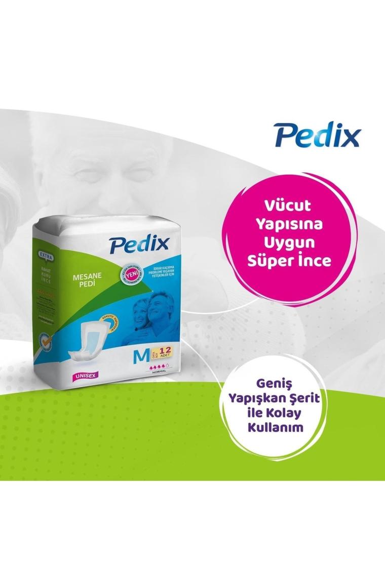 Mesane Pedi Unısex Orta Boy Medıum (m) 60 Adet