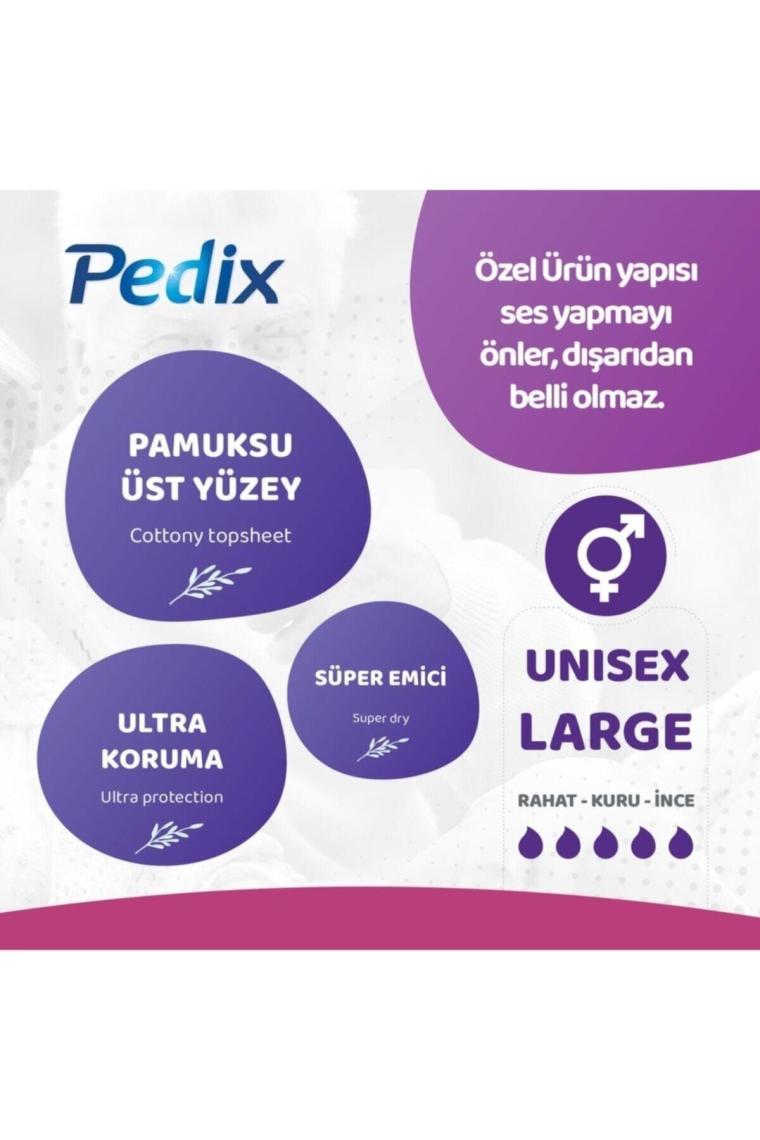 Mesane Pedi Unısex Büyük Boy Large (L) 50 Adet