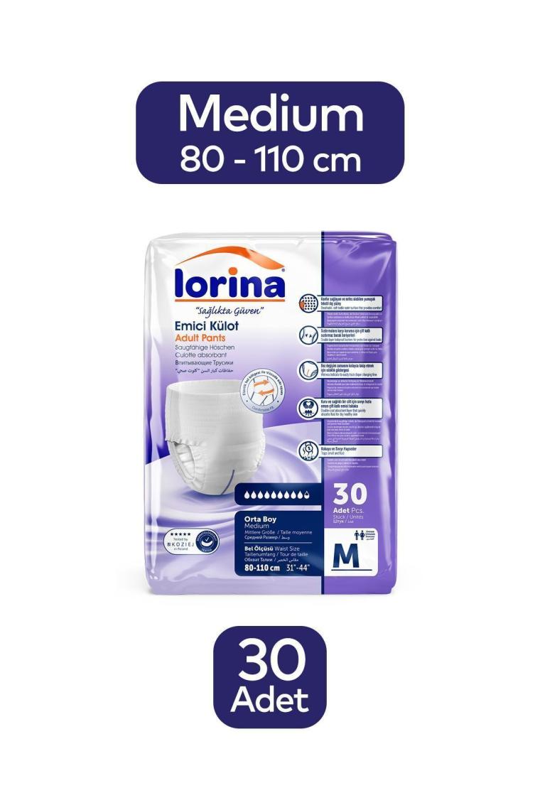 Emici Külot Medium 30 Adet