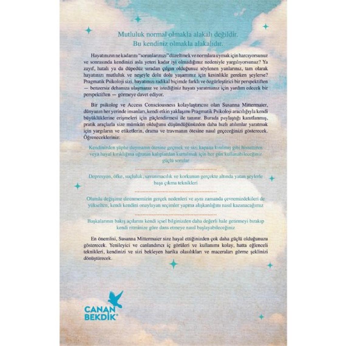 Pragmatik Psikoloji - Susanna Mittermaier