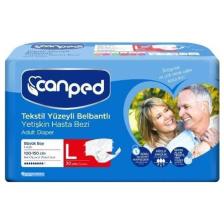 Belbantlı Tekstil Yüzeyli Hasta Bezi Büyük Boy Large 30 Lu