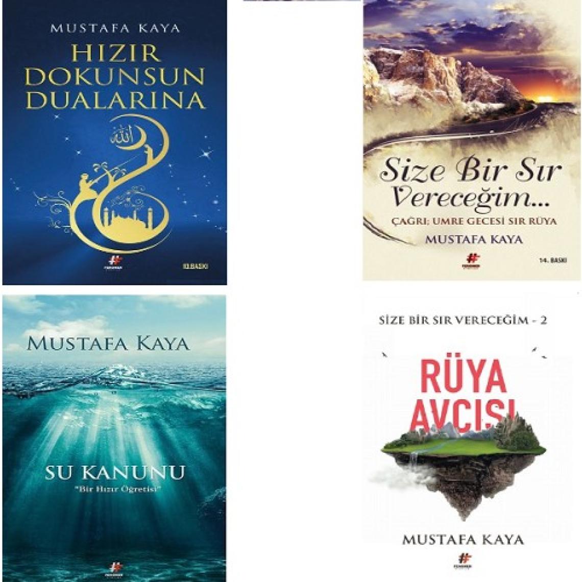 Mustafa Kaya 4 Kitap Set - ( Su Kanunu -  Hızır Dokunsun Dualarına )