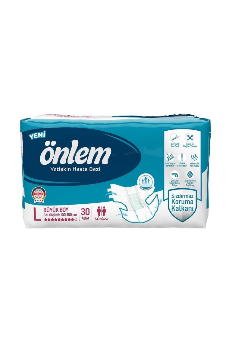 Yetişkin Hasta Bezi Büyük Boy ( Large ) 30 Adet X 2 Adet