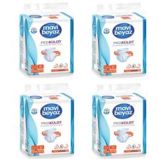 Ped Külot Yetişkin Hasta Bezi Extra Büyük Boy-xlarge 30 Lu 4 Paket 120 Kullanım
