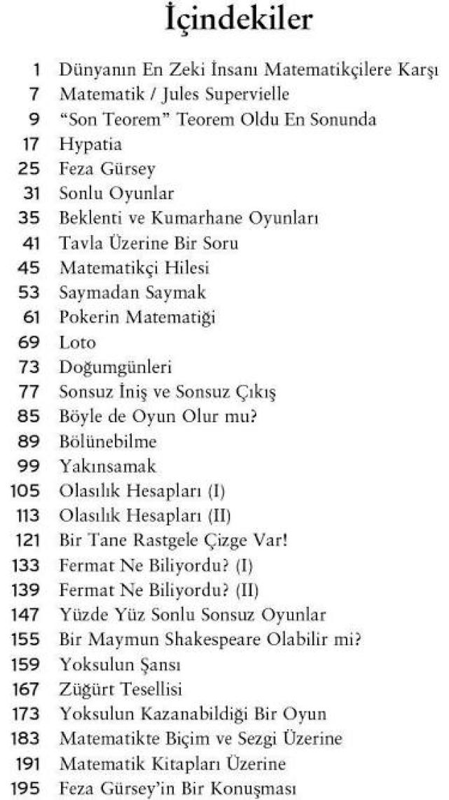 Matematik ve Oyun - Ali Nesin