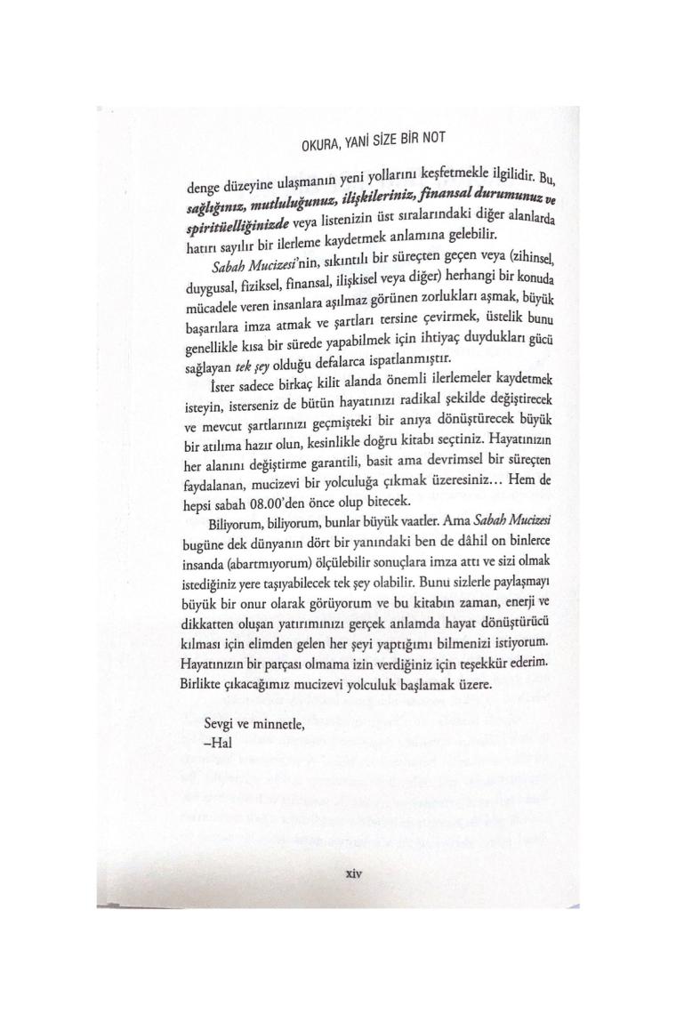 Sabah Mucizesi & 08.00'den Önce Hayatınızı Değiştirme Garantili 6 Dakika