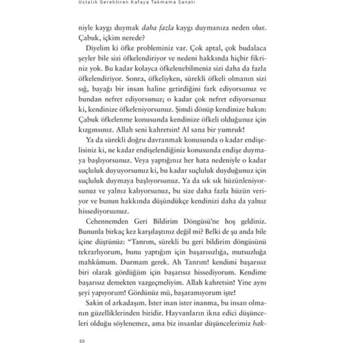 Ustalık Gerektiren Kafaya Takmama Sanatı - Mark Manson