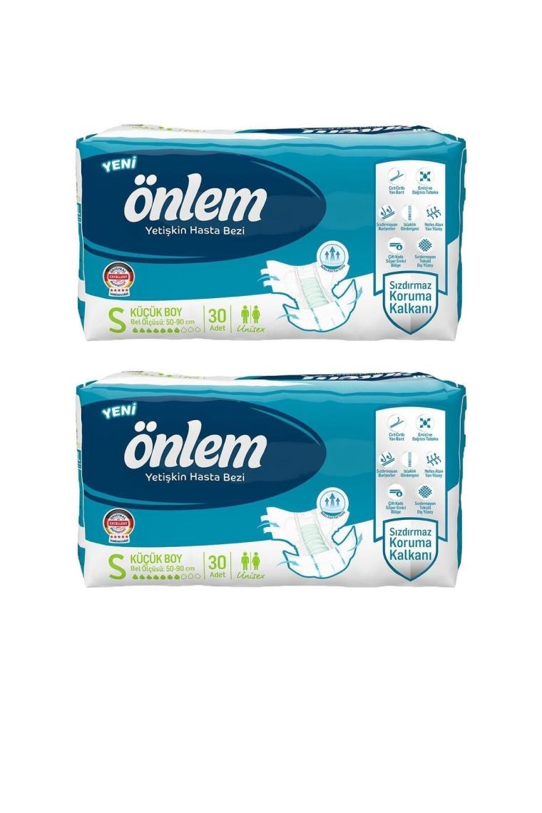 Yetişkin Hasta Bezi Küçük Boy ( Small ) 30'lu X 2 Adet
