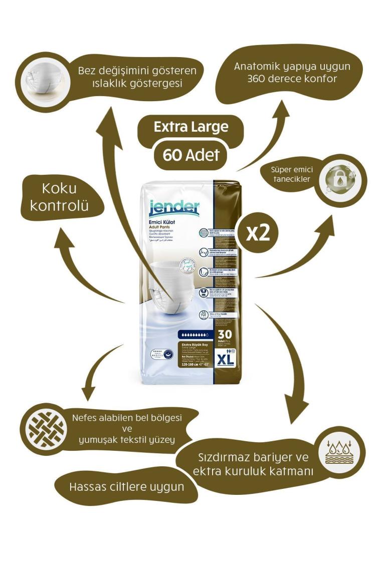 Emici Külot Xl 30 Lu 2 Paket