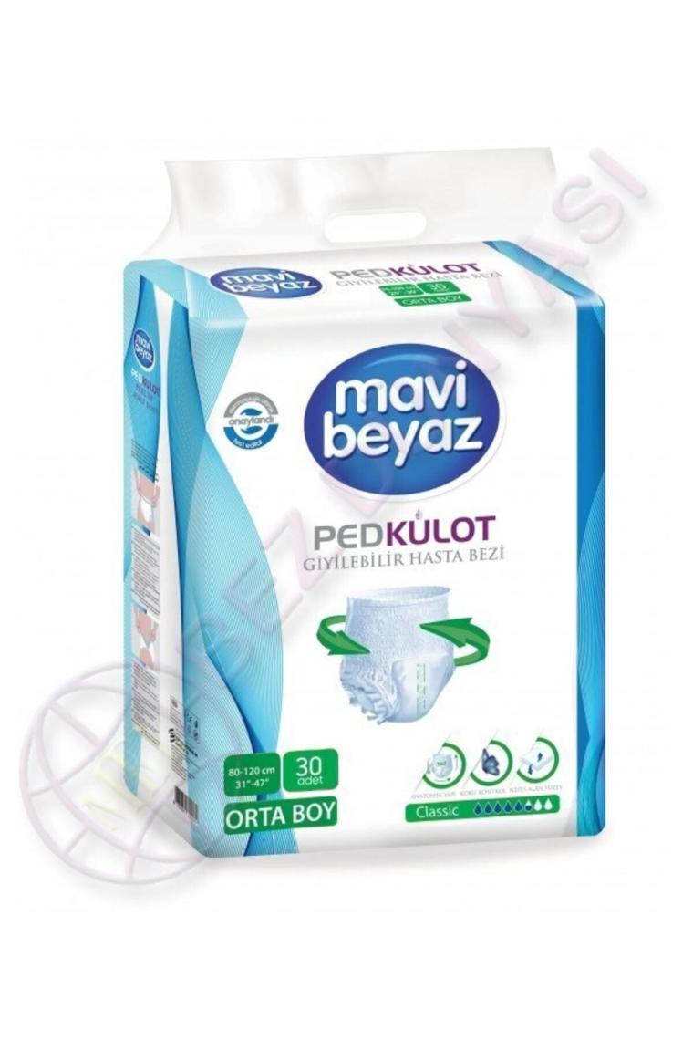 Ped Külot Hasta Bezi Orta Boy Medium 120 Adet