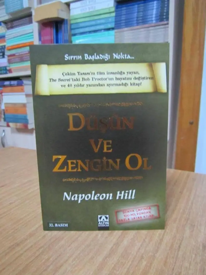 Düşün ve Zengin Ol: Sırrın Başladığı Nokta - Napoleon Hill