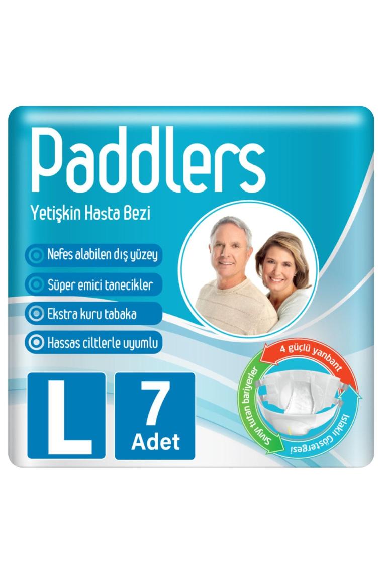 Yetişkin Hasta Bantlı Bez Large 7 Adet