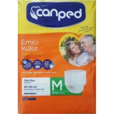 Canped Emici Külot Orta Boy M Beden 30'lu Yetişkin Hasta Bezi