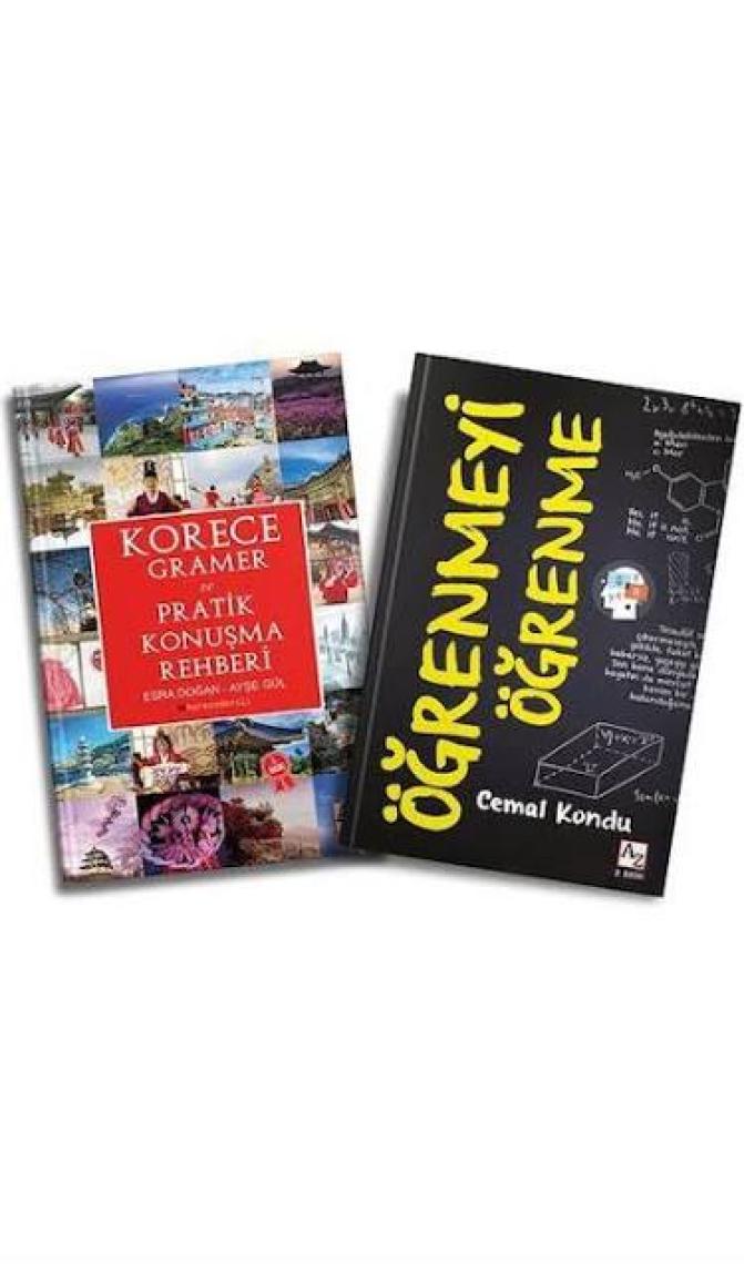 Korece Öğrenme Seti (2 Kitap)