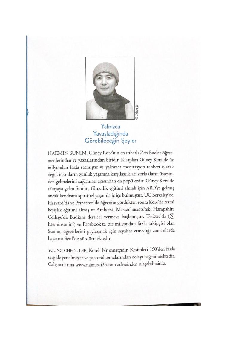 Yalnızca Yavaşladığında Görebileceğin Şeyler Haemin Sunim