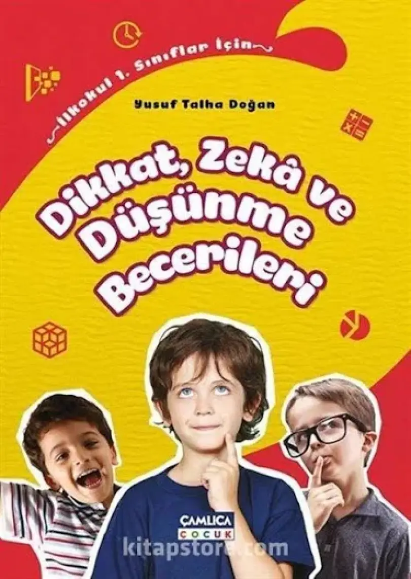 Dikkat Zeka Ve Düşünme Becerileri Seti 5 Kitap