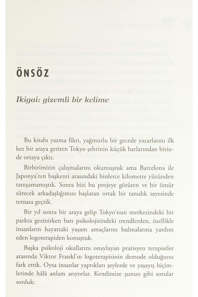 Frances Miralles - Ikigai-japonların Uzun Ve Mutlu Yaşam Sırrı - Francesc Miralles,hector Garcia