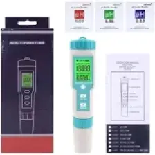 UniChrome 7in1 Ph/tds/ec/orp/deniz Suyu Ağırlık/tuzluluk/sıcaklık C-600 Ph Ölçer Su Kalitesi Monitörü