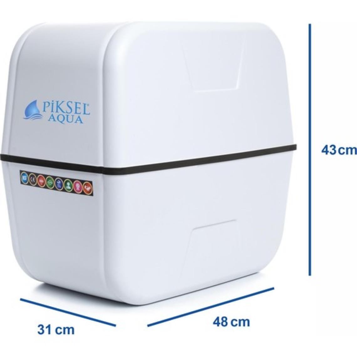 Piksel Aqua 12 Aşamalı Alkali Ve Multimineral Filtreli Su Arıtma Cihazı