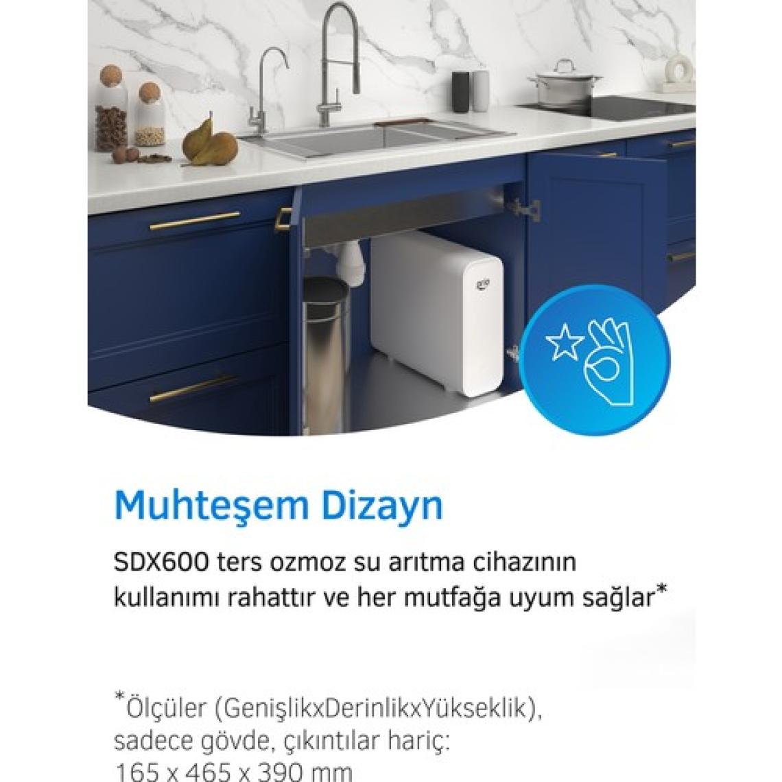 Prio SDX600 Tanksız Direkt Akışlı Pompalı Su Arıtma Cihazı