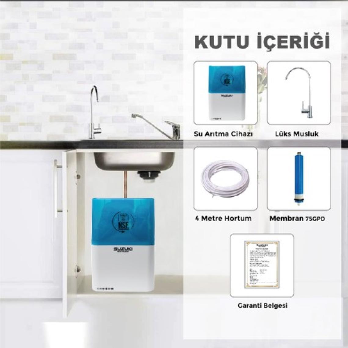 Suzukı Technology Pompalı Su Arıtma Cihazı - Alpha Plus Model