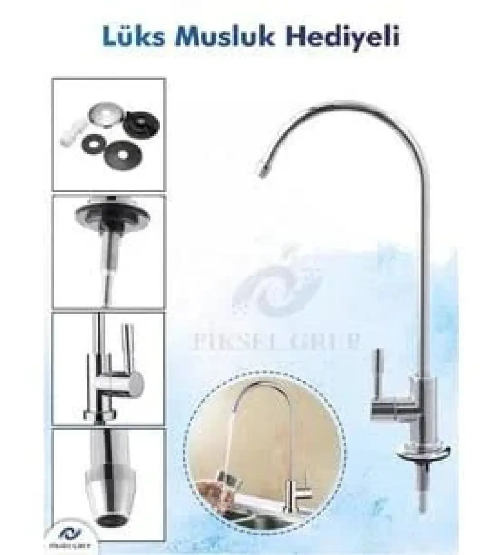 Piksel Aqua 5 Aşamalı Açık Kasa Su Arıtma Cihazı